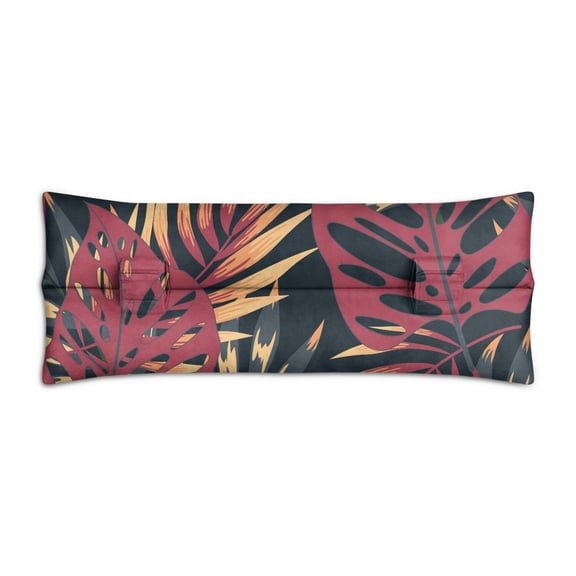 Hawaiian Print Seatbelt Pillow Comfortable Mastectomy Cushion, Bright & Cheerful Tropical Design