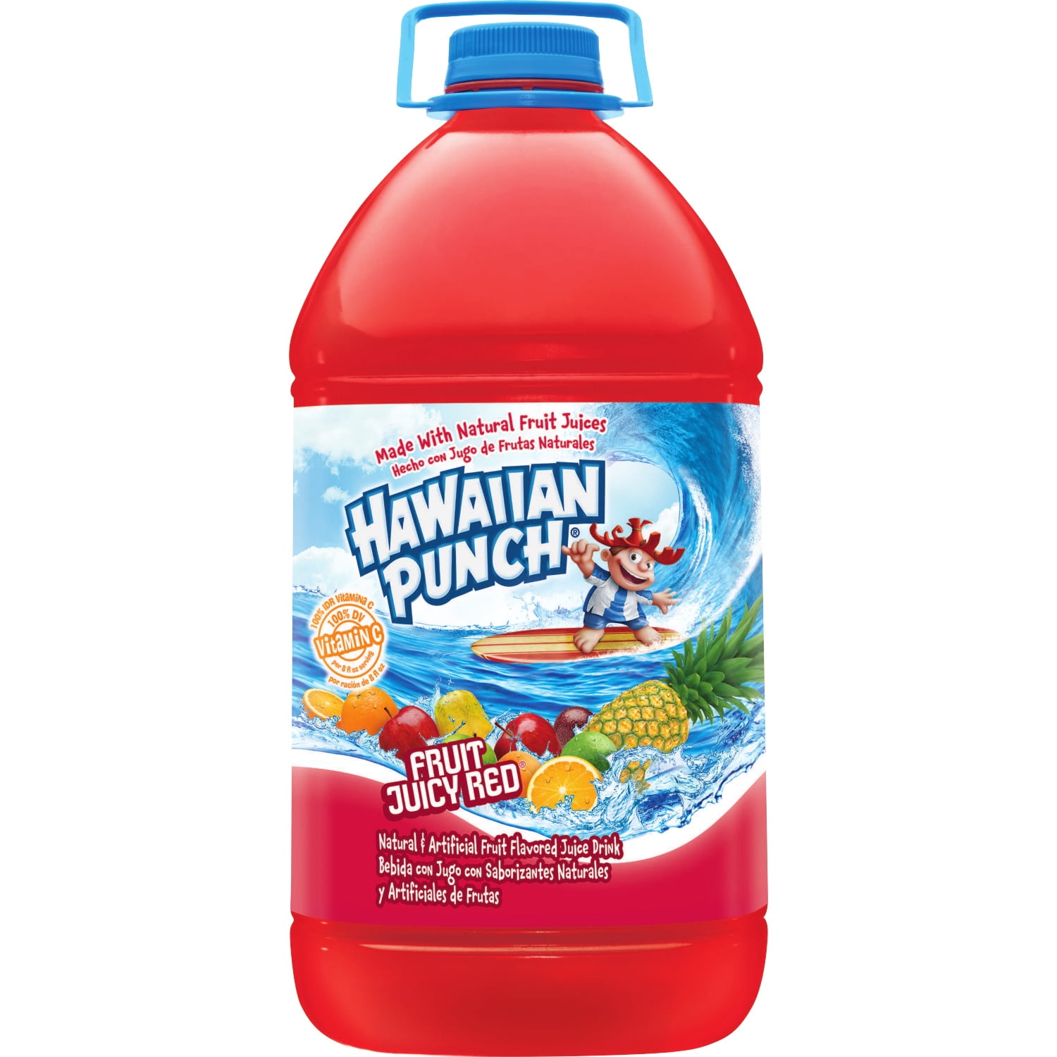Hawaiian Punch Fruit Juicy Red Juice, 1 Gal, Bottle