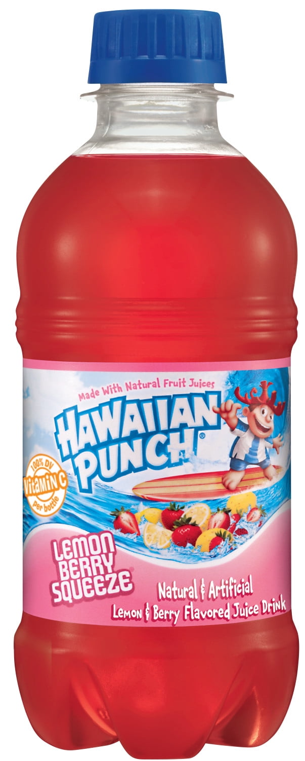 Hawaiian Punch Lemon Berry Squeeze, 10 Fl Oz 6pk
