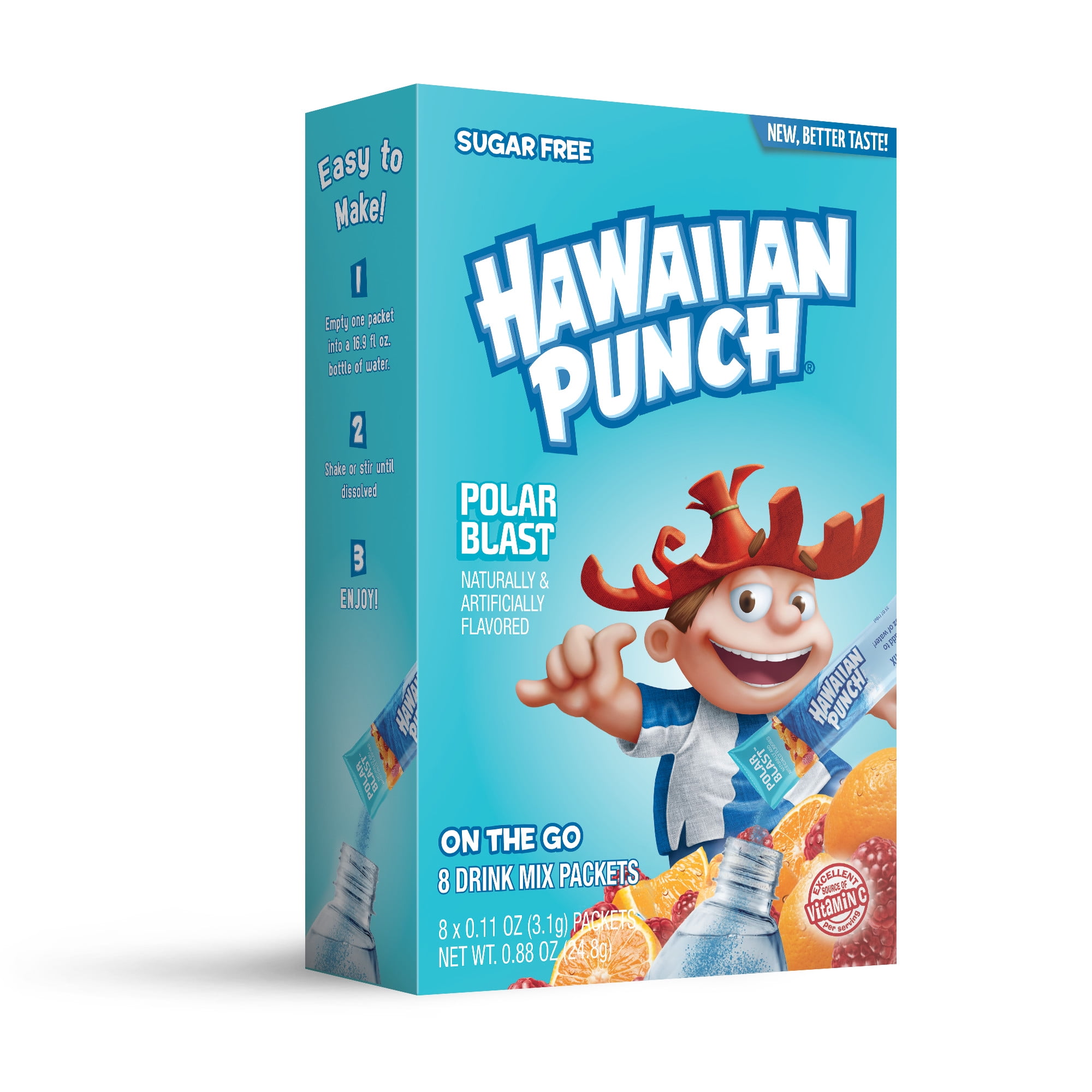 Hawaiian Punch Powder Drink Mix, Polar Blast