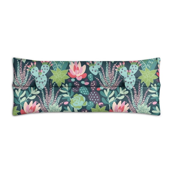 Hawaiian Resort Style Post-Mastectomy Pillow - Soft Seatbelt Cushion for Women - Summer Hibiscus & Monstera Leaf Design
