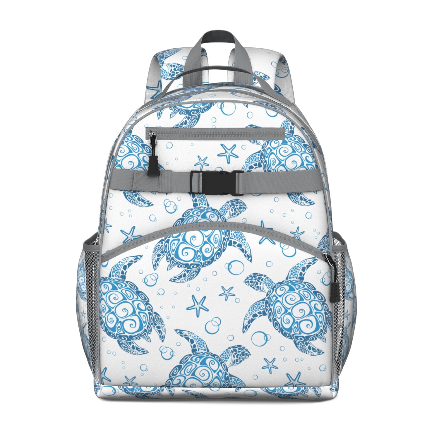 Hawaiian Sea Turtle Students Backpack with Tropical Ocean and Marine ...