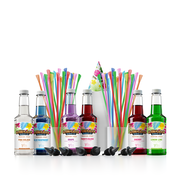 Hawaiian Shaved Ice 6 Flavor Snow Cone Syrup Pack, 16 oz (6 Pack)