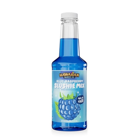Hawaiian Shaved Ice - Slushie Mix Blue Raspberry 16oz