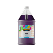 Hawaiian Shaved Ice Grape Flavored Snow Cone Syrup, 1 Gallon