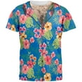 thumbnail image 1 of Hawaiian Shirt Costume All Over Adult T-Shirt - X-Large, 1 of 2