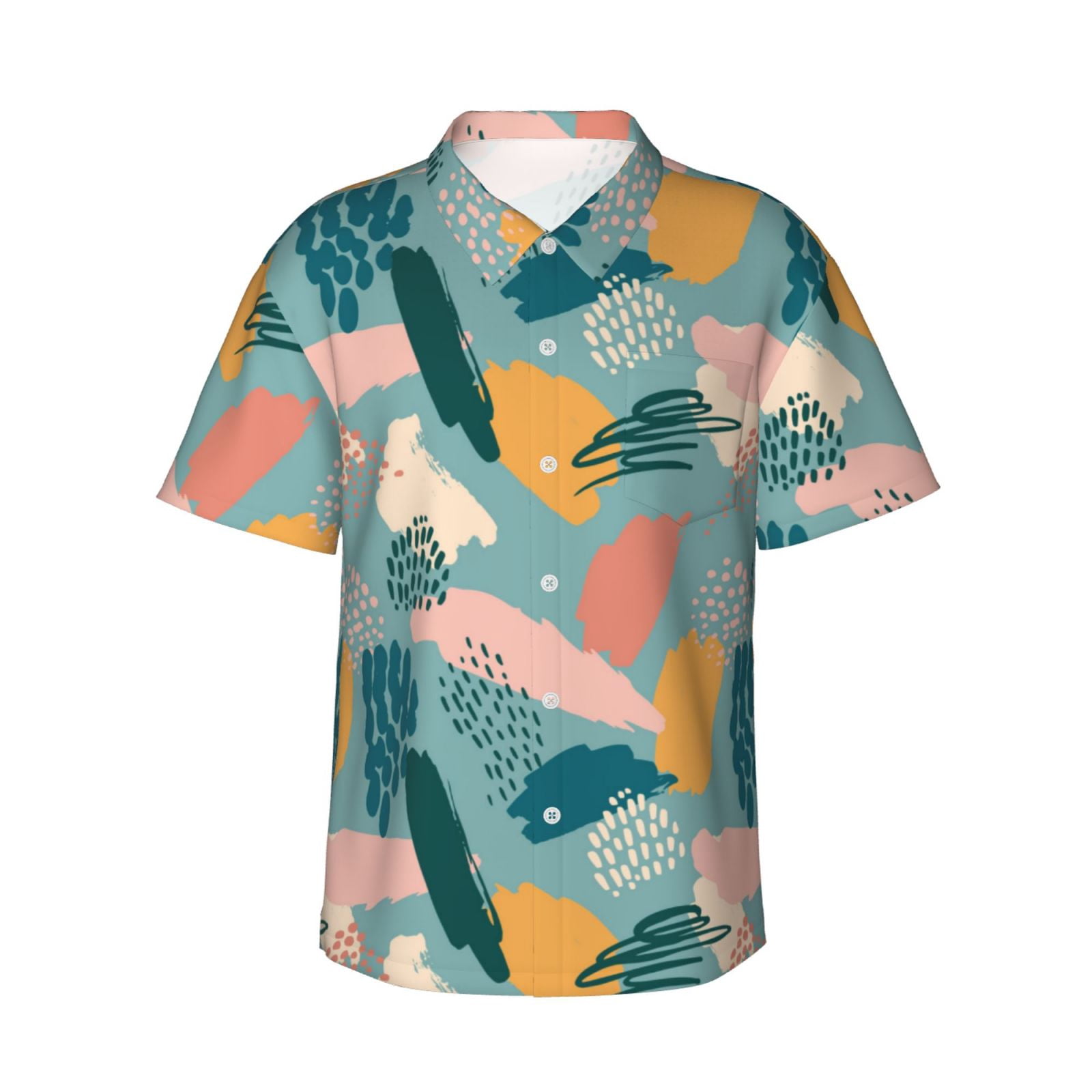 Graffiti Burnside Mens Hawaiian Shirt