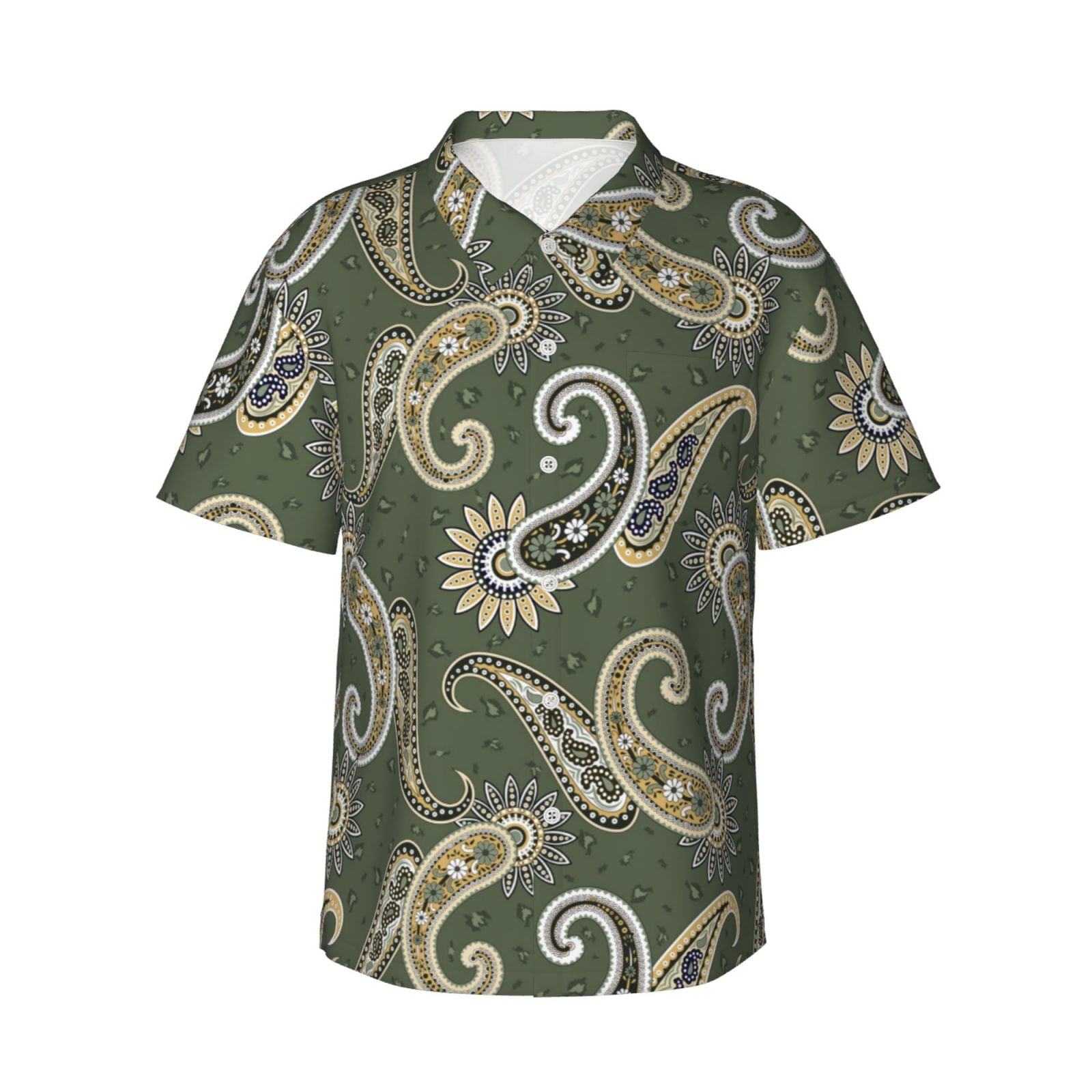 Great Paisley Pattern With Peace Sign Hawaiian Shirt HO2167