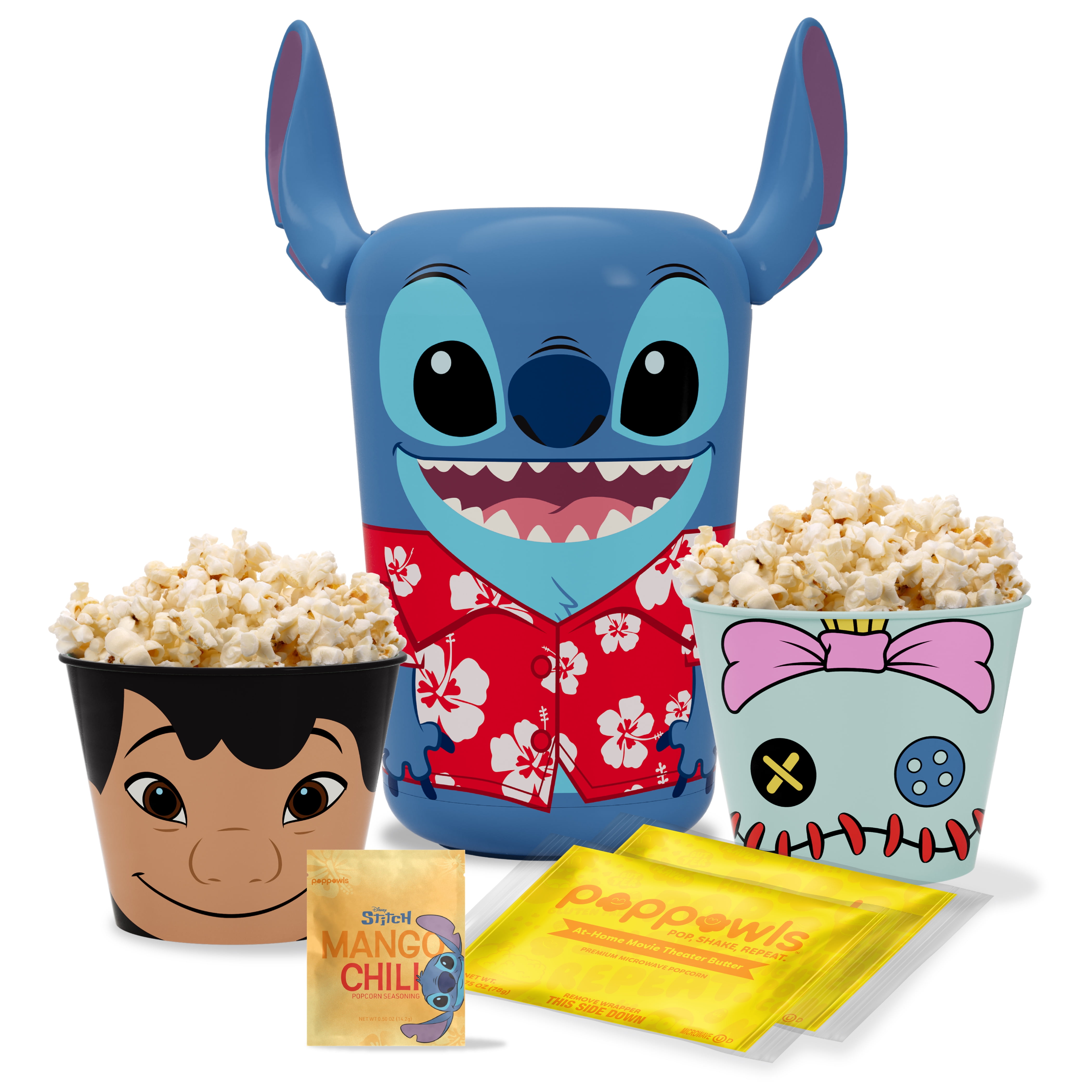 Stitch Poppowls Kit; At-Home Movie Night; All-Ages; Lilo And