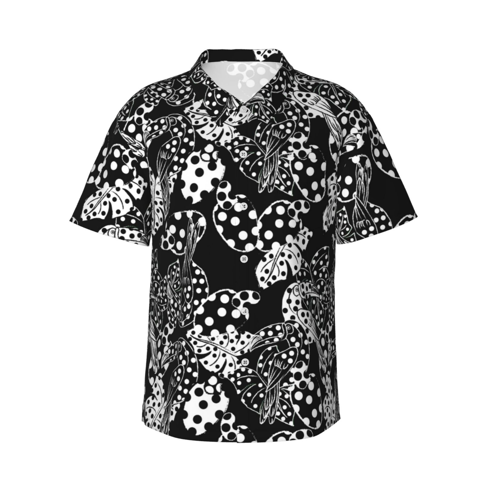 Deep Sea Green Dots Blockprinted Men'S Shirt