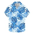 thumbnail image 1 of Hawaiian Shirt for Men, Tropical Graphic Beach Shirts Casual Summer Button Down Short Sleeve Floral Shirt Vacation Outfits, 1 of 4