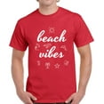 thumbnail image 1 of Hawaiian Shirts Beach Vibes White T-Shirt for Men - S M L XL 2XL 3XL 4XL 5XL Graphic Tee - Summer Clothes Collection Vacation Shirt Mens, 1 of 2