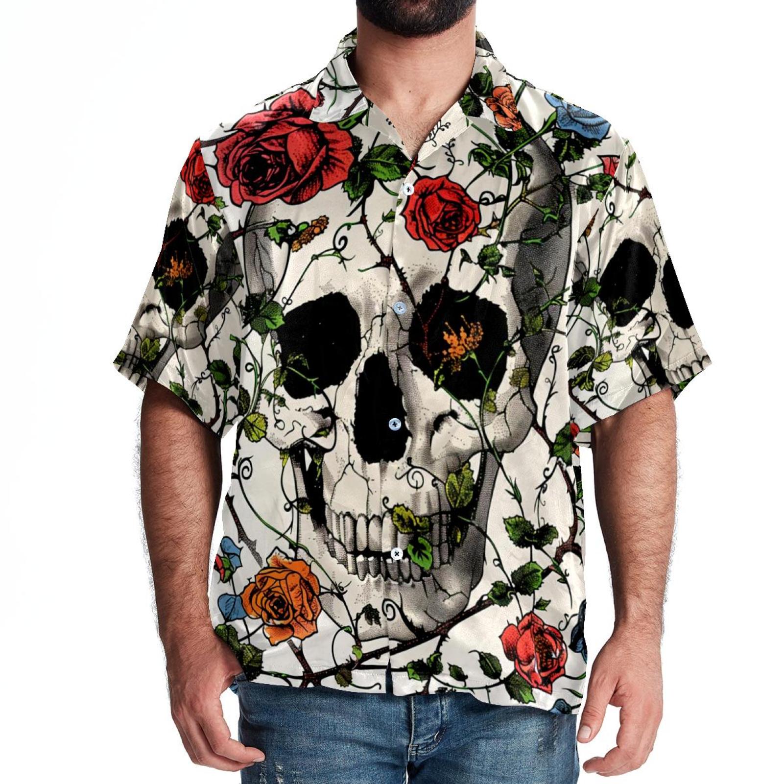 Hawaiian Shirts, Men's Casual ButtonDown Shirts, Womens Hawaiian Shirt