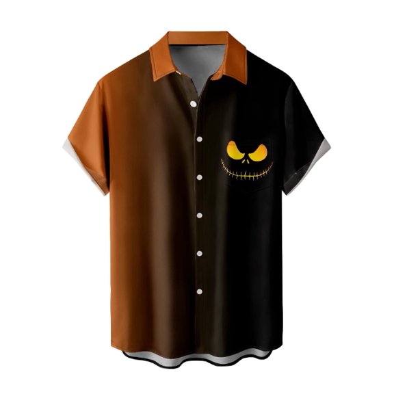 Hawaiian Shirts for Men Loose Short Sleeve Mens Beach Shirts Resort Casual Shirts