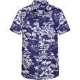 thumbnail image 1 of Hawaiian Shirts for Men, Print Men's Casual Short Sleeve Button Down Shirts Floral Aloha Beach Shirt, 1 of 6