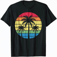thumbnail image 1 of Hawaiian Shirts for Men Women Palm Trees Graphic Tees Summer Beach Vacation Tops Short Sleeve Casual Tshirt, 1 of 5