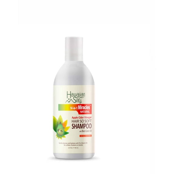 Hawaiian Silky 14-In-1 Miracles Apple Cider Vinegar Hair Set (SHAMPOO+CONDITIONING-WASH+TREATMENT)