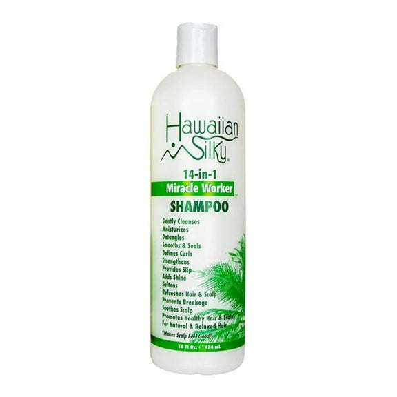 Hawaiian Silky 14-in-1 Miracle Worker 16 oz, Keratin Leave-In Conditioner