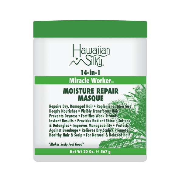 Hawaiian Silky 14-in-1 Miracle Worker Moisture Repair Masque 20 oz.