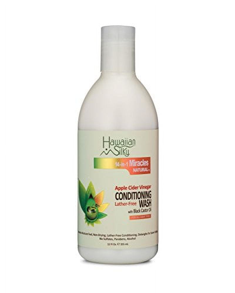 HAWAIIAN SILKY 14 In 1 Miracles Natural Apple Cider Vinegar Conditioning Wash (12oz) HAWAIIAN SILKY 14 In 1 Miracles Natural Apple Cider Vinegar Conditioning Wash (12oz)
