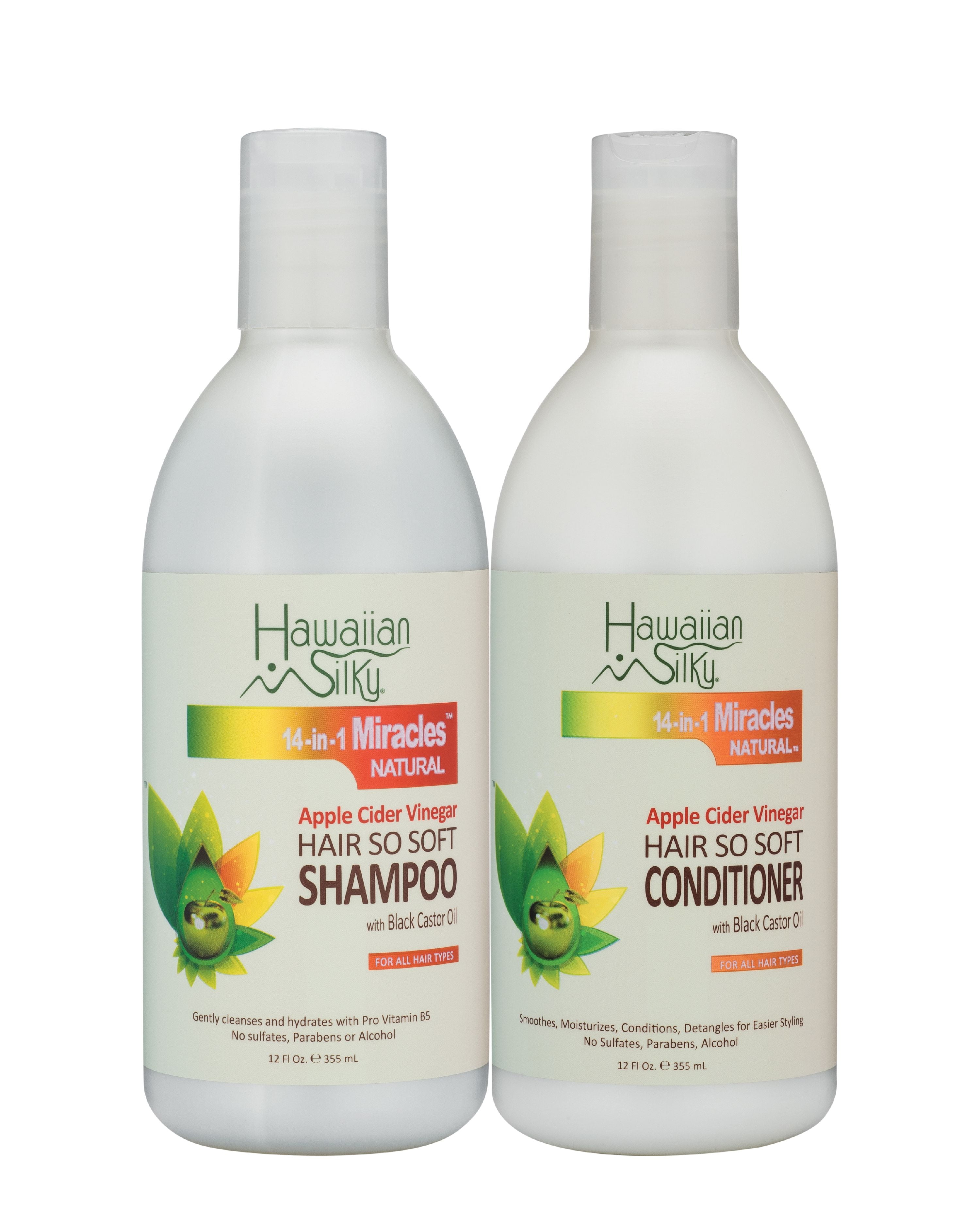 HAWAIIAN SILKY 14 In 1 Miracles Natural Apple Cider Vinegar Hair So Soft Conditioner (12oz) HAWAIIAN SILKY 14 In 1 Miracles Natural Apple Cider Vinegar Hair So Soft Conditioner (12oz)