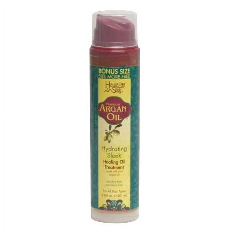 Hawaiian Silky Argan Oil Hydrating Sleek Healing Oil Treatment, 6.8 Oz -  Walmart.com