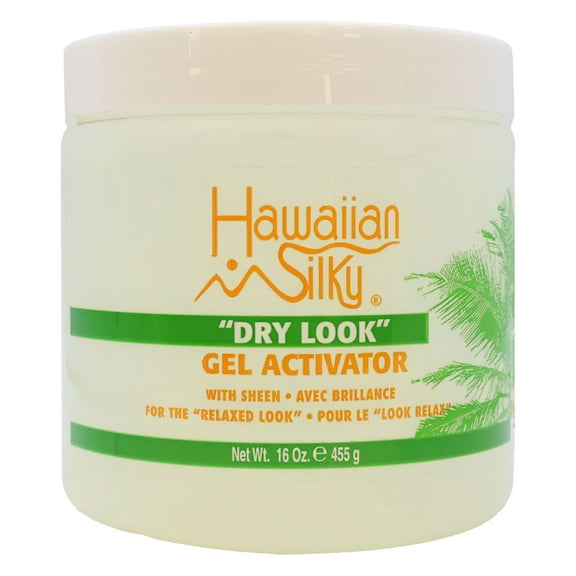 Hawaiian Silky Dry Look Hair Gel Activator 16 Oz.