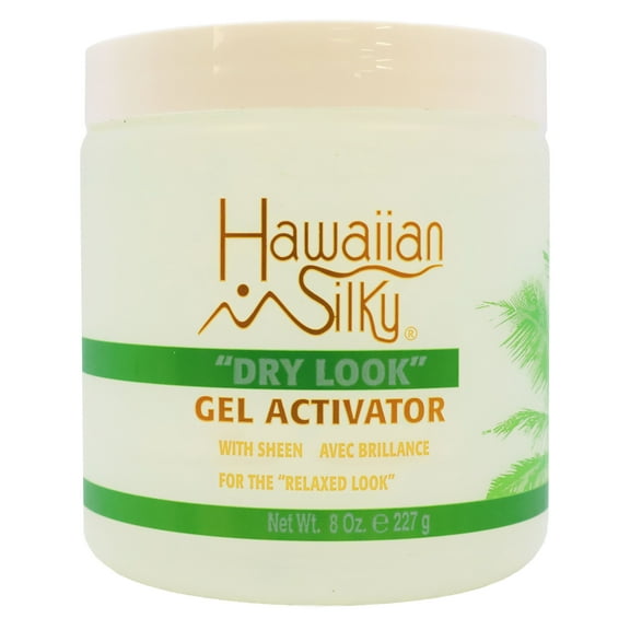 Hawaiian Silky Dry Look Hair Gel Activator 8 Oz.