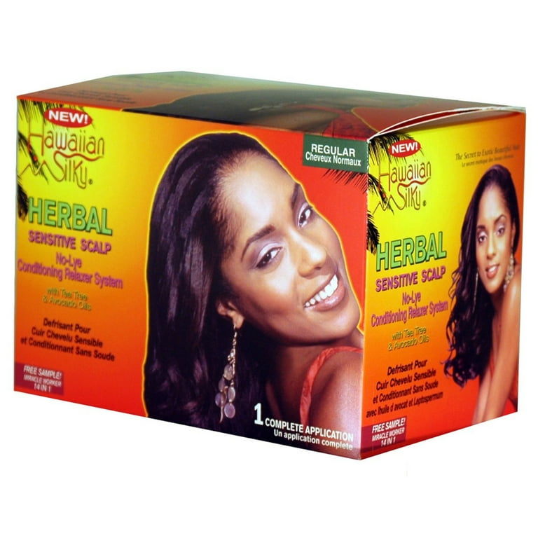 Hawaiian Silky Herbal Sensitive No Lye Relaxer Hawaiian Silky Herbal Sensitive No Lye Relaxer