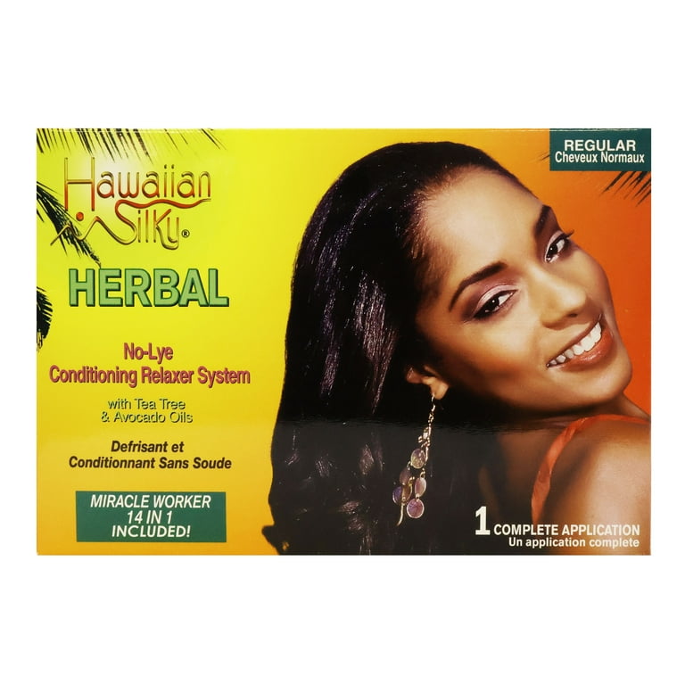 Hawaiian Silky Herbal Sensitive No Lye Relaxer Hawaiian Silky Herbal Sensitive No Lye Relaxer