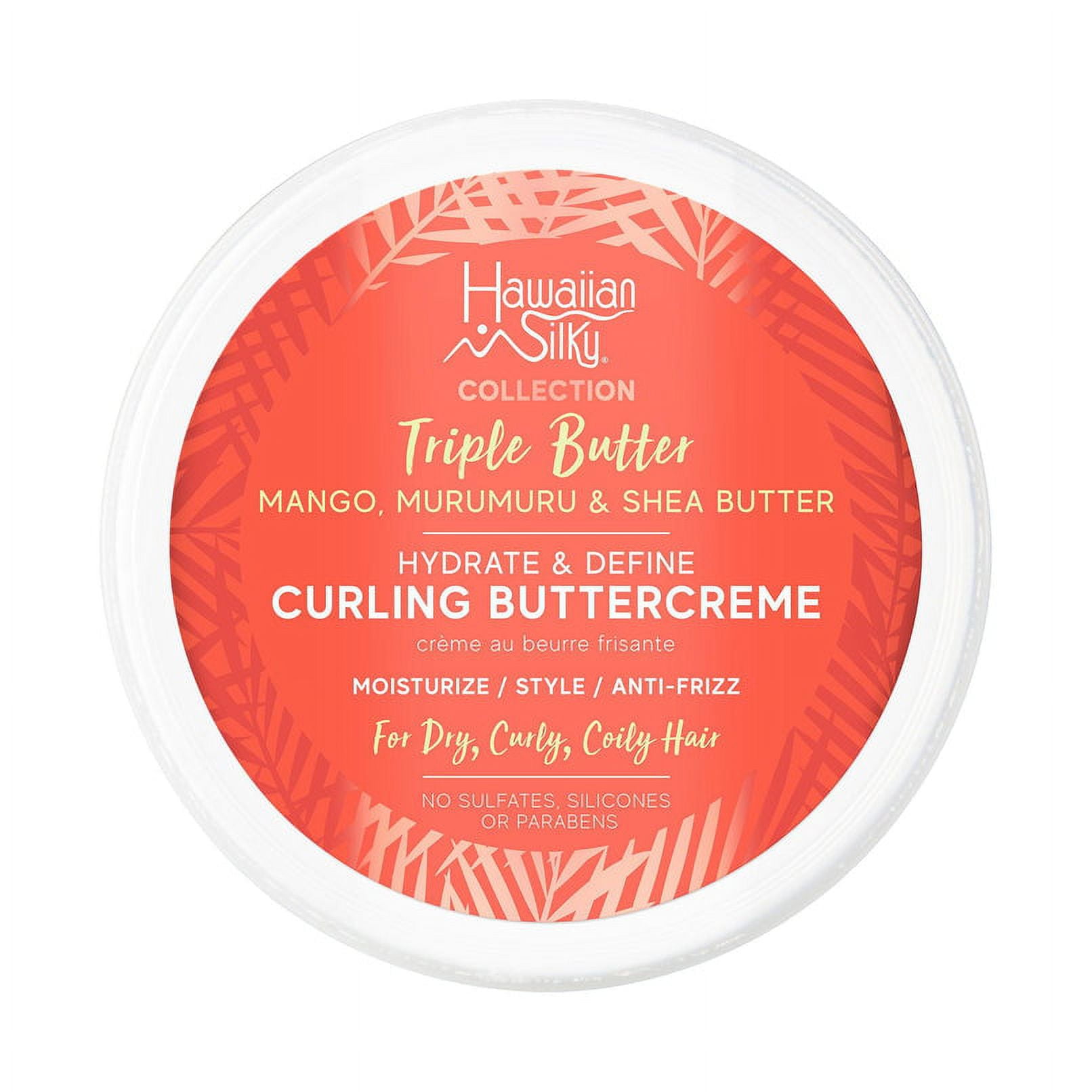 HAWAIIAN SILKY Triple Butter Hydrate & Define Curling Butter creme(12oz) HAWAIIAN SILKY Triple Butter Hydrate & Define Curling Butter creme(12oz)