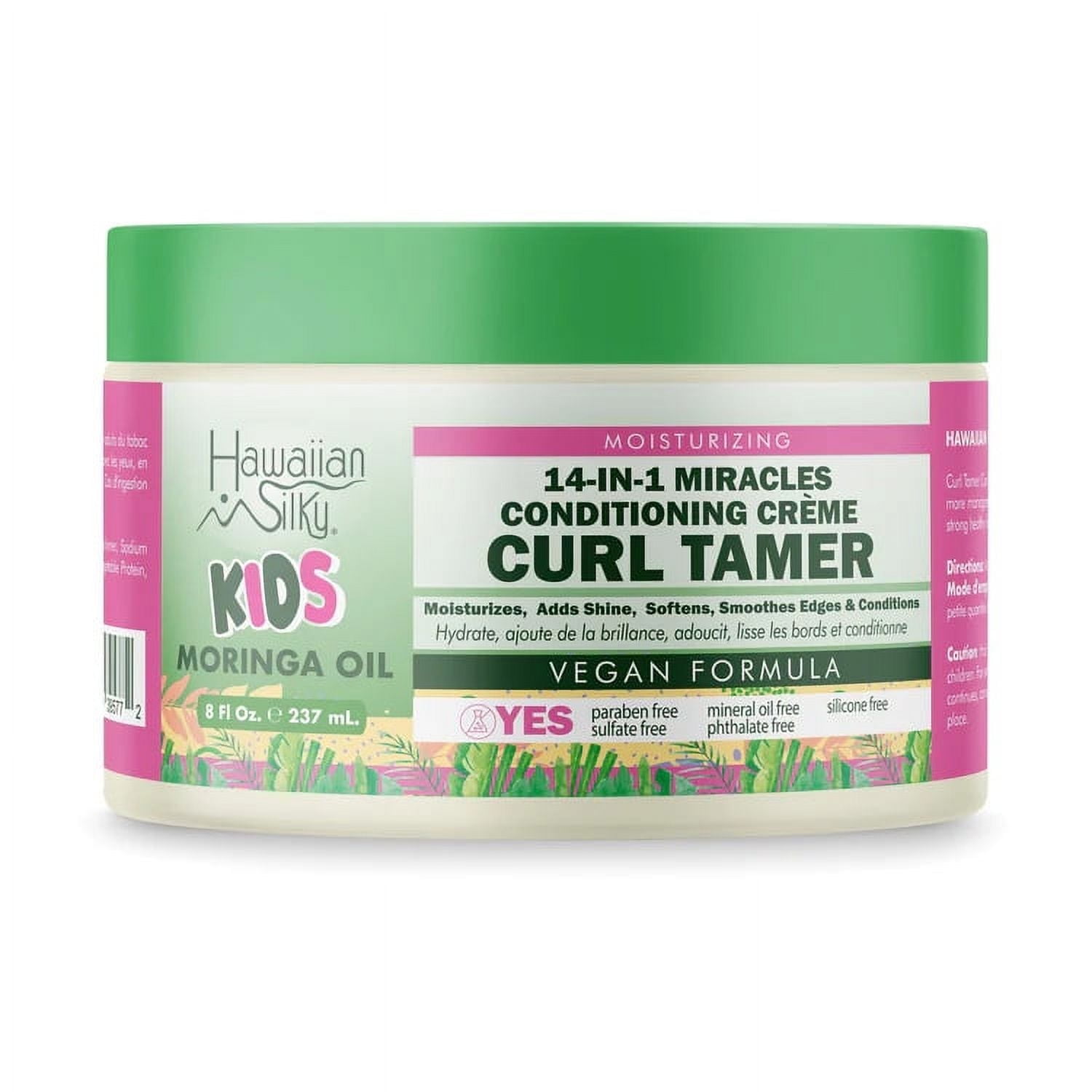 Hawaiian Silky Kids Conditioning Creme Curl Tamer, 8 oz