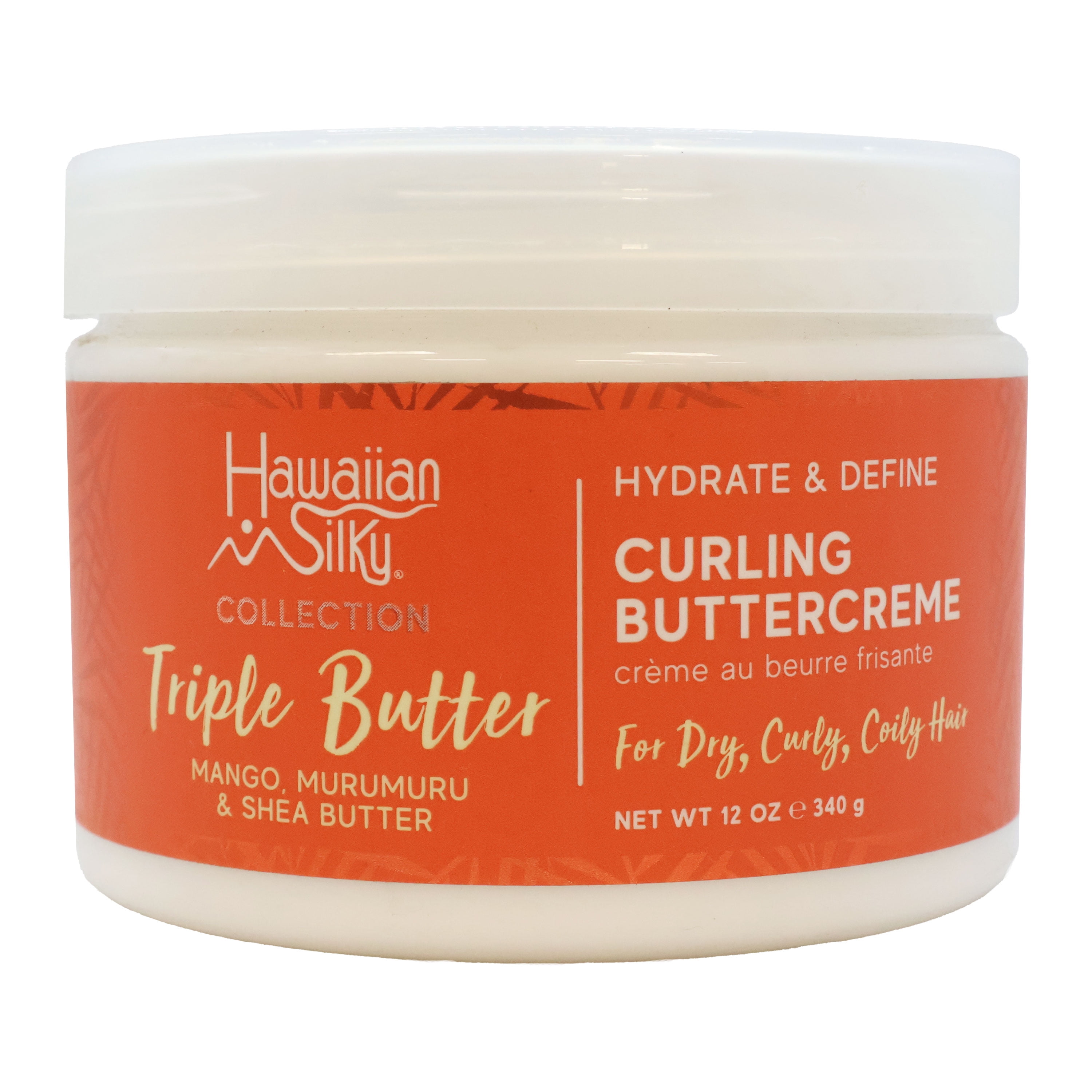 Hawaiian Silky Mango and Murumuru Curling Butter Creme 12 Oz.