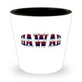 thumbnail image 1 of Hawaiian Souvenir Shot Glass, 1.5oz Mini Glassware Featuring Vibrant Hawaii Flag Colors, Ideal Vacation Gift or Collectible, 1 of 3