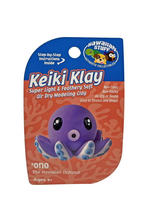 Hawaiian Stuff Keiki Klay Ono Octopus