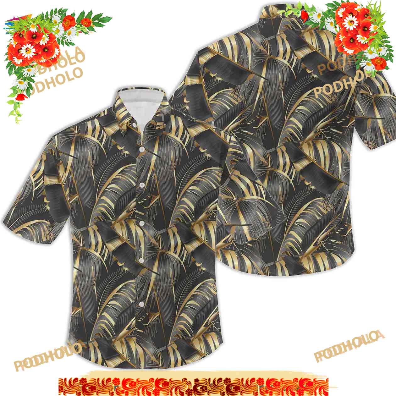 Ivory Gold Bali Long Man Shirt