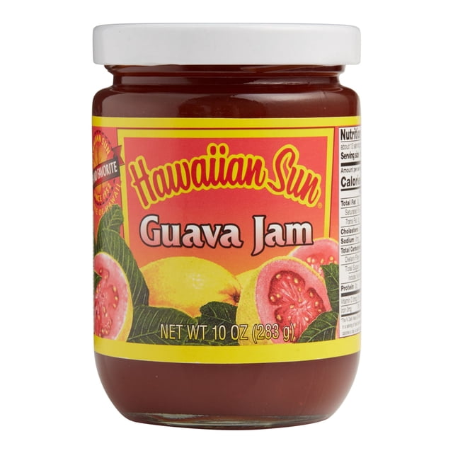 Sun Jam Label Hawaiian Sun Guava Jam 10 oz Pack of 4 - Walmart Business Supplies