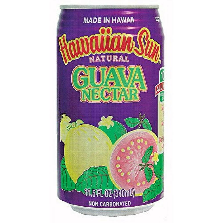 Hawaiian Sun Guava Nectar Drink, Count
