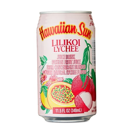 Hawaiian Sun Lilikoi Lychee 11.5 Oz 6pk