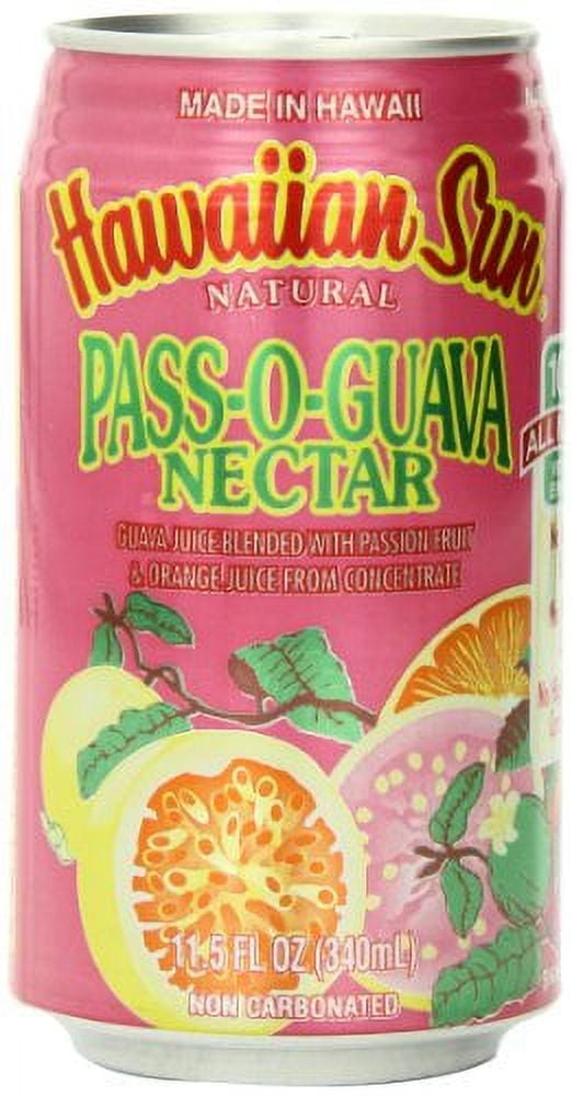 Hawaiian Sun Pass-O-Guava Nectar, 11.5 oz., 6 Count