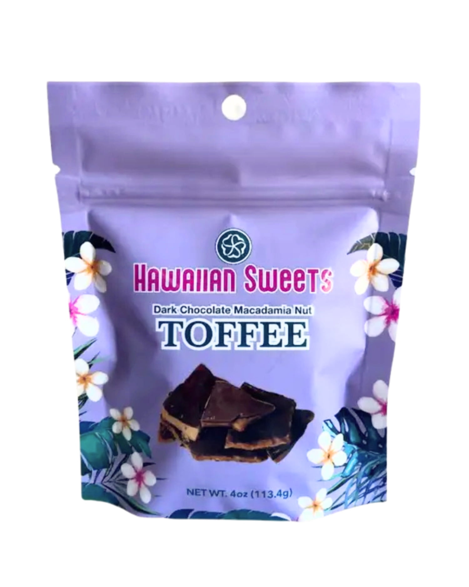 Hawaiian Sweets Co. Dark Chocolate Macadamia Nut Toffee