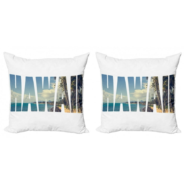 Hawaiian 2024 throw pillows