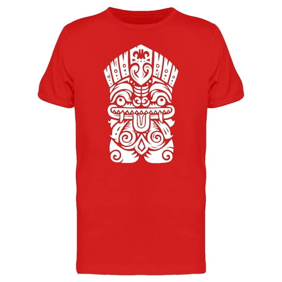 Hawaiian Tiki God Statue Tee Men's -Image by Shutterstock