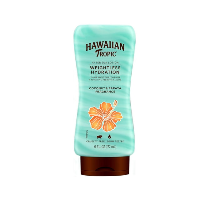 Hawaiian Tropic Silk Hydration After Sun Lotion, Ultra Hydrating Aloe Moisturizer, Tropical