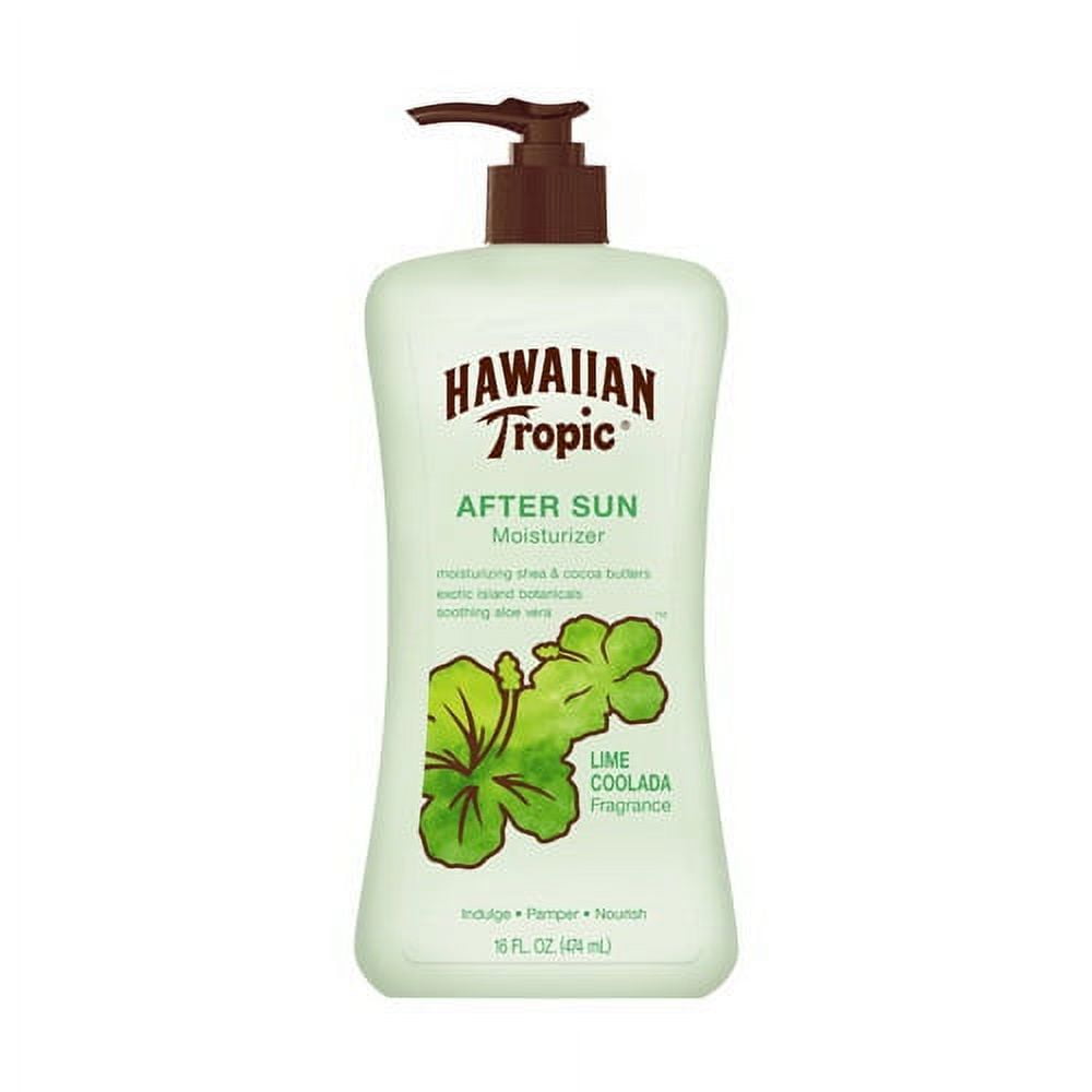 Hawaiian Tropic Tropical After Sun Moisturizer, Lime Coolada, 16