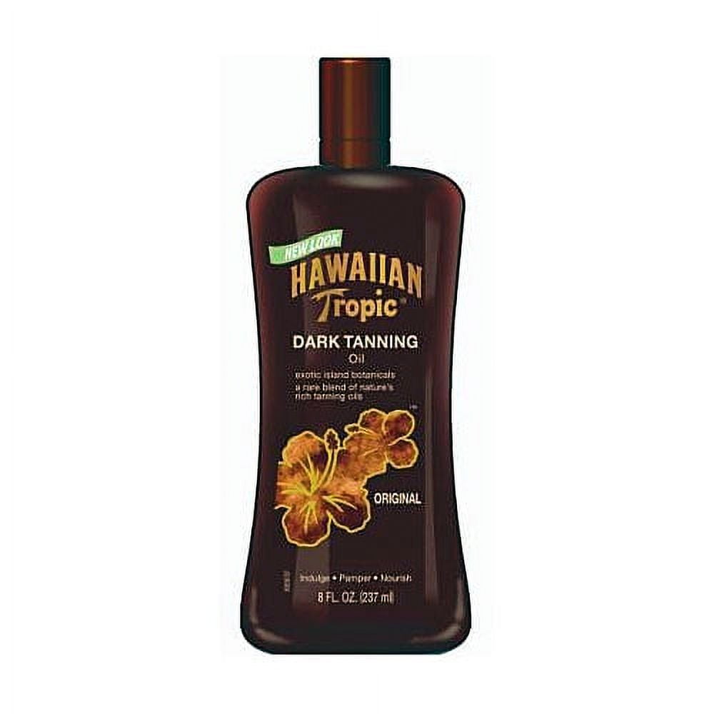 Hawaiian Tropic Dark Tanning Oil, Original 8 oz