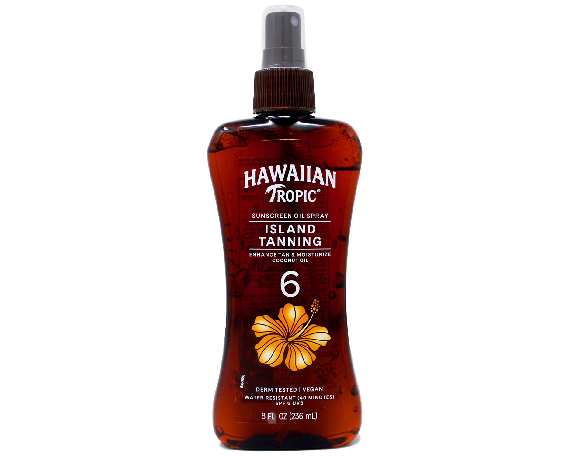 Hawaiian Tropic Dark Tanning Oil, Spray Pump, SPF 6, 8 oz 