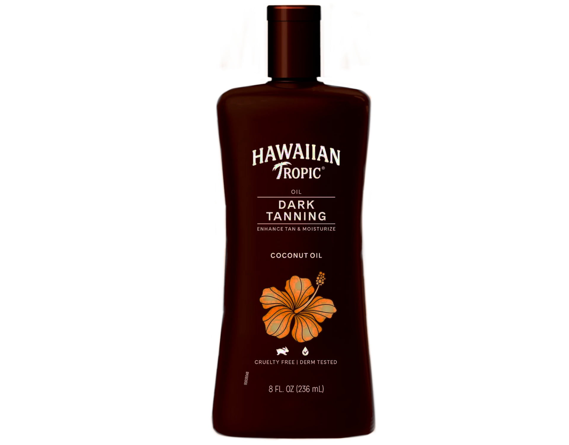 Hawaiian Tropic Dark Tanning Sun Care Moisturizing Oil 8 Ounces (Pack of 2)