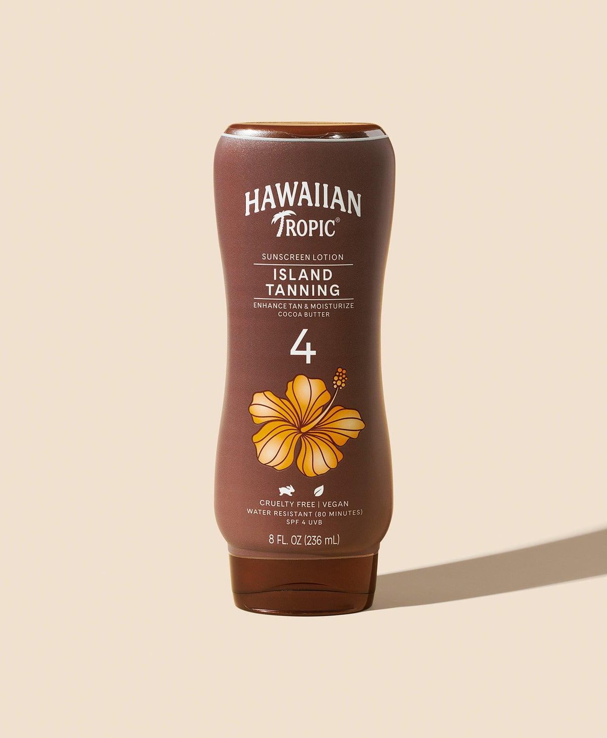 Hawaiian Tropic Dark Tanning Lotion, SPF 4 Sunscreen, 8 oz