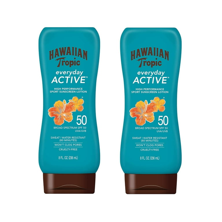 Hawaiian Tropic Everyday Active Tropical Sunscreen Lotion